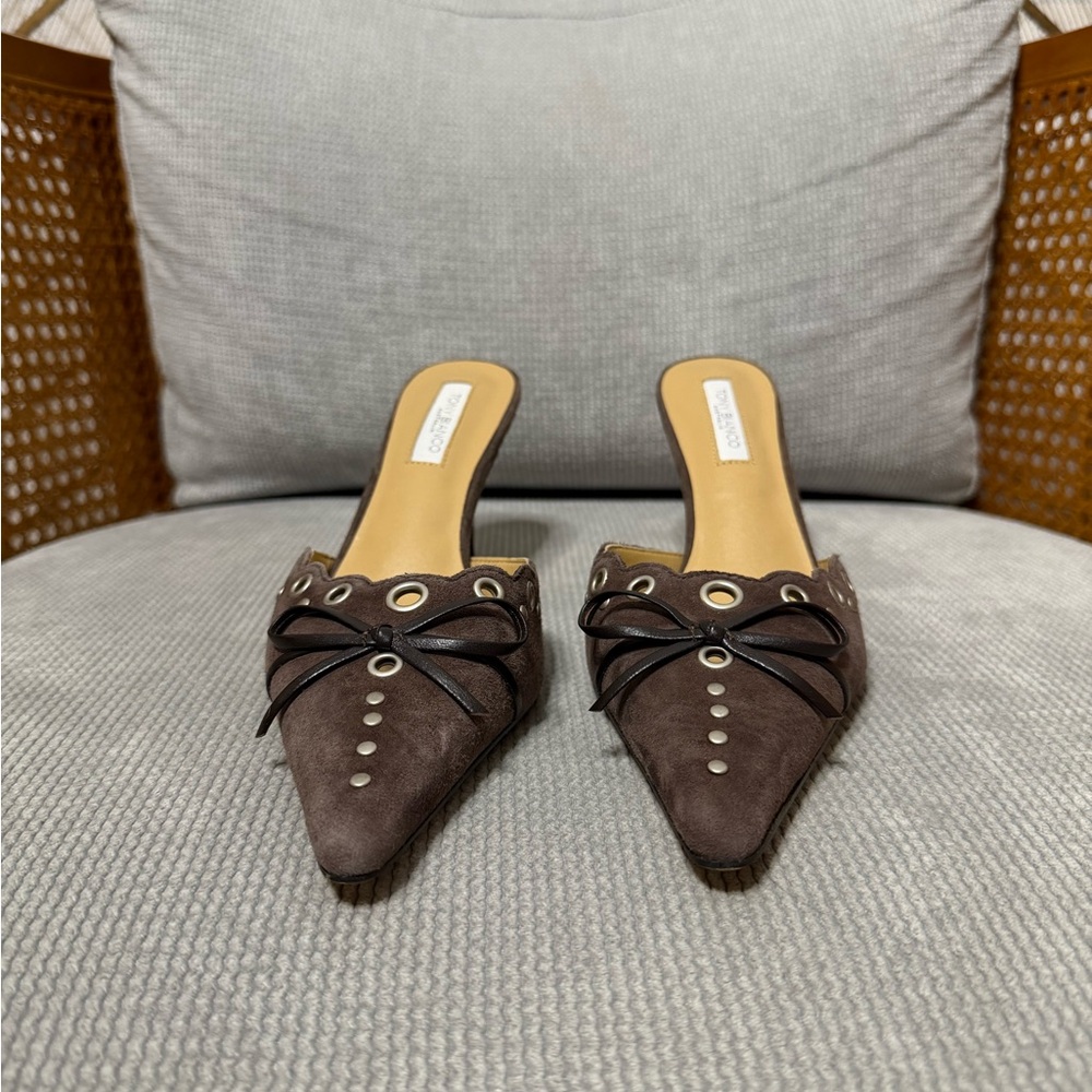 Tony Bianco Shae Suede Heels - Picture 7 of 11